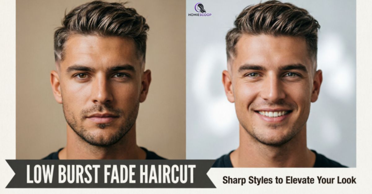Low Burst Fade Haircut