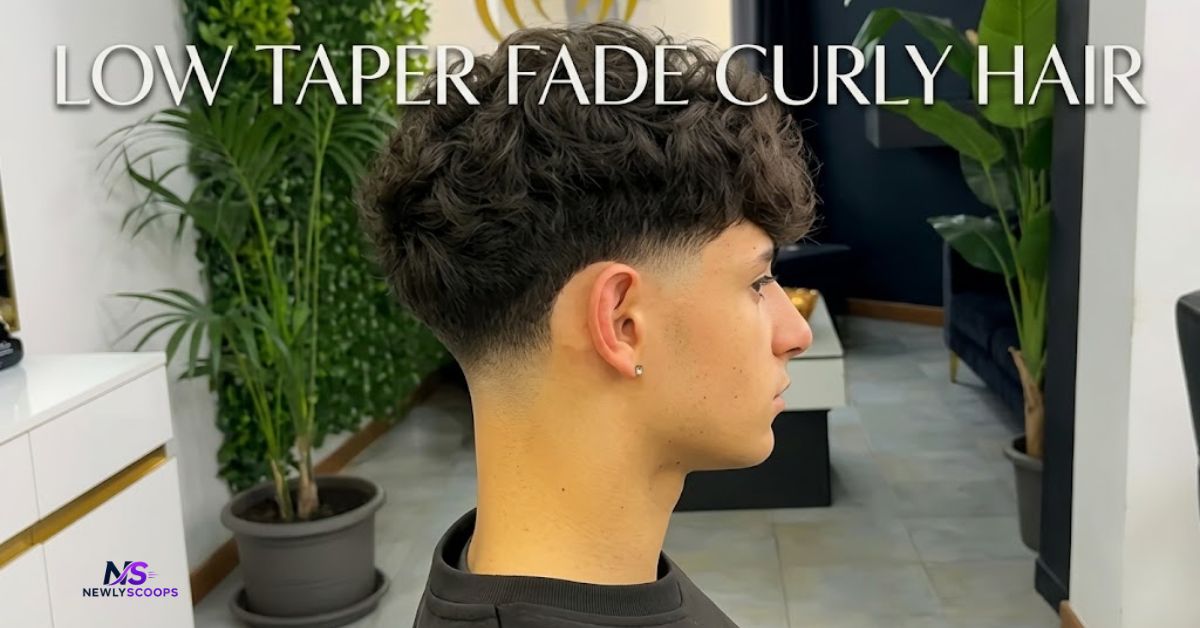 Low Taper Fade Curly Hair