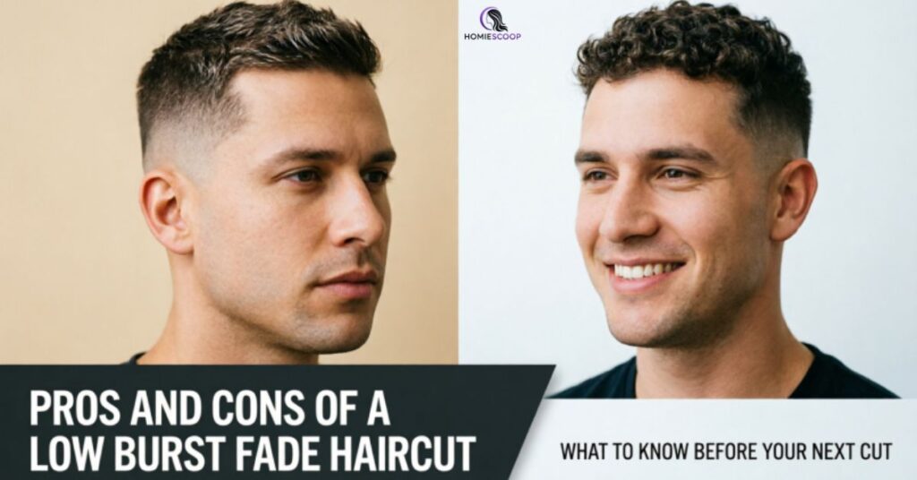 Pros and Cons of a Low Burst Fade Haircut