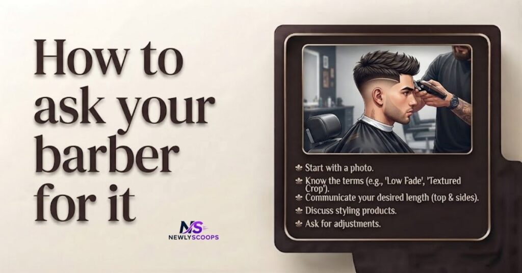 How to ask your barber for it