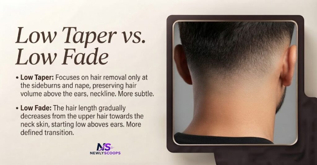 Low taper vs. low fade