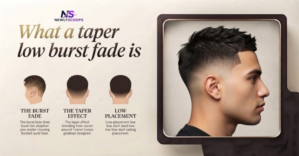 What a taper low burst fade is